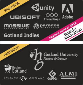 Logos from all speakers and partners