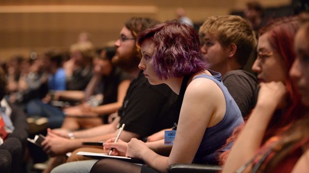 Audience at GGC 2016 sessions