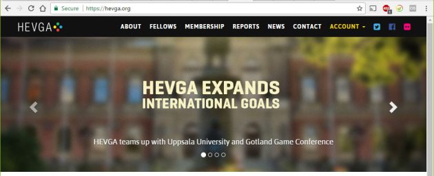 The Higher Education Video Game Alliance is joining us on Gotland at the end of may!